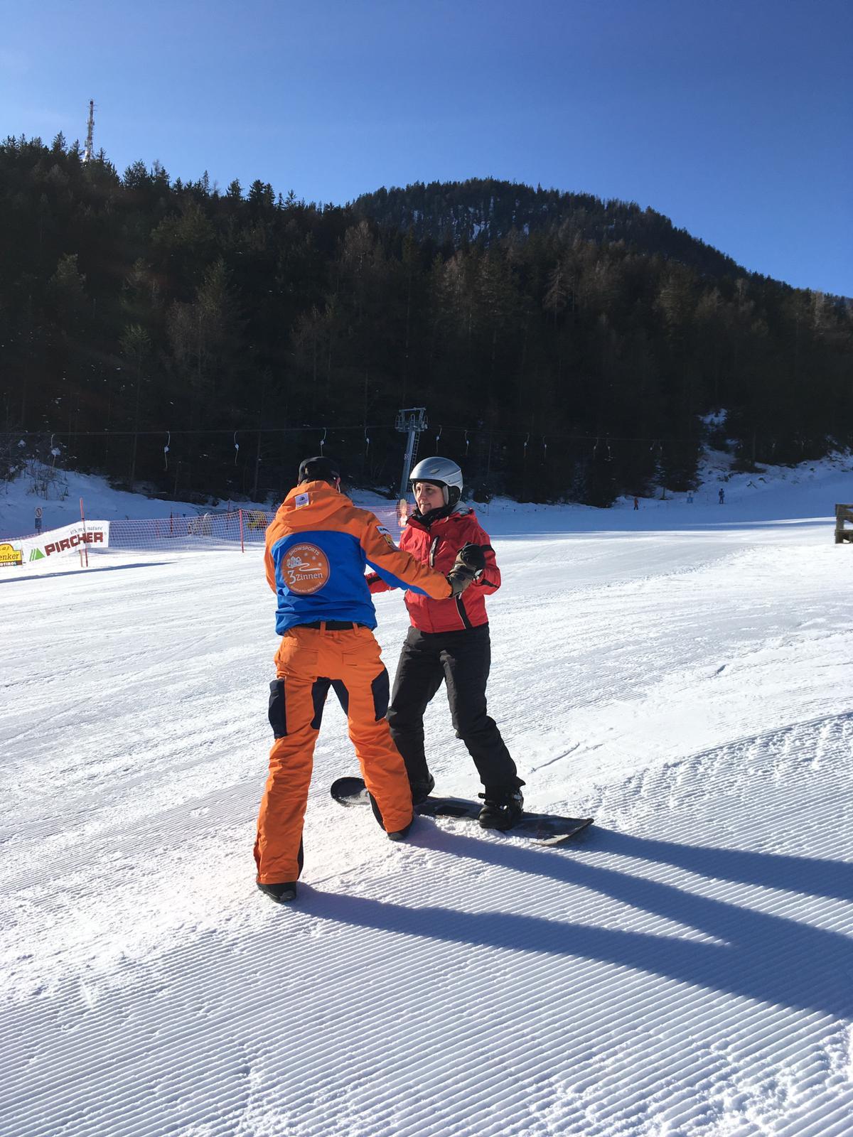 scuola snowboard Dobbiaco